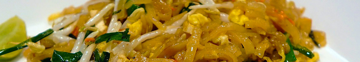 Eating Thai at Krung Thai Restaurant restaurant in Albuquerque, NM.